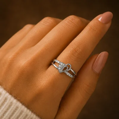 Moonlight Ribbon Ring