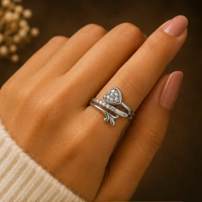 Royal Crown Solitaire Ring