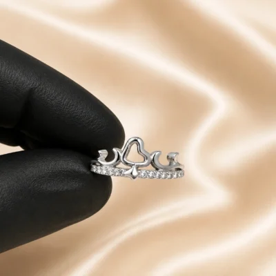Graceful Swan Ring