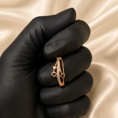Elegant Ribbon Ring