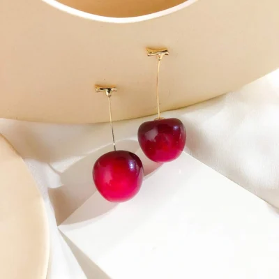 Cherry Blossom Drop Earrings